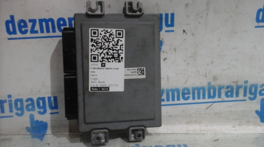 Calculator motor ecm ecu Dacia Logan