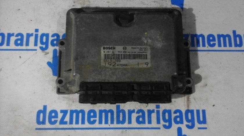 Calculator motor ecm ecu Fiat Stilo