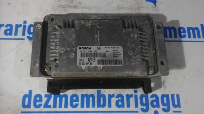 Calculator motor ecm ecu Peugeot 206