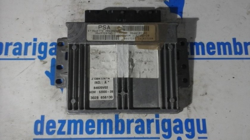 Calculator motor ecm ecu Peugeot 307