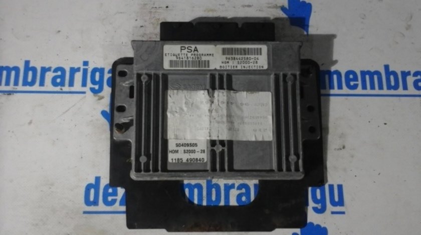 Calculator motor ecm ecu Peugeot 307