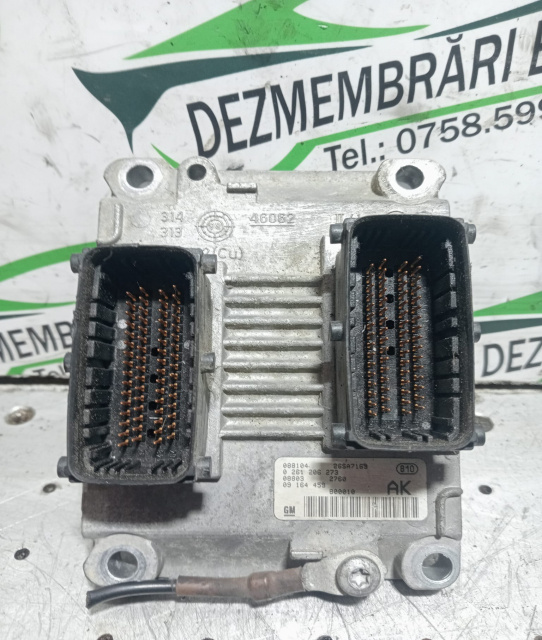 Calculator motor ECU 0 261 206 273 Opel Agila [2000 - 2003] Minivan 1.0 MT (58 hp)