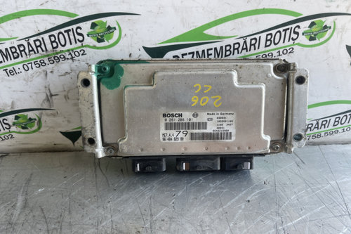 Calculator motor ECU 0261208101 / 0 261 208 101 Peugeot 206 [1998 - 2003] CC cabriolet 1.6 MT (109 h...