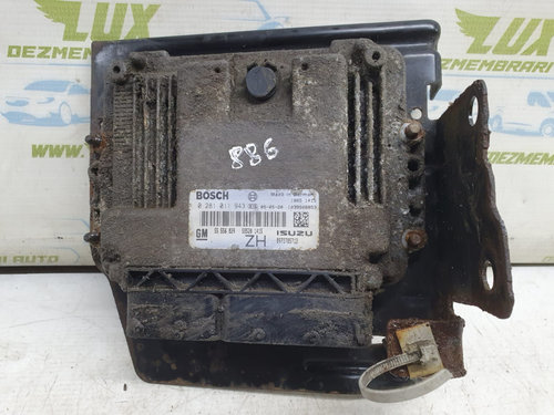 Calculator motor ecu 0281011943 55556829 1.7 cdti Z17DTL Opel Astra H [2004 - 2007] 1.7 cdti Z17DTL