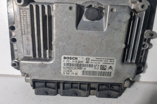 Calculator motor ECU 0281012980 Citroen C4 Picasso [2006 - 2013] Minivan 5-usi 1.6 HDi MT (109 hp)