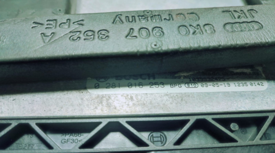Calculator motor ecu 0281016253 2.0 tdi CAGC Audi A4 B8/8K [2007 - 2011]