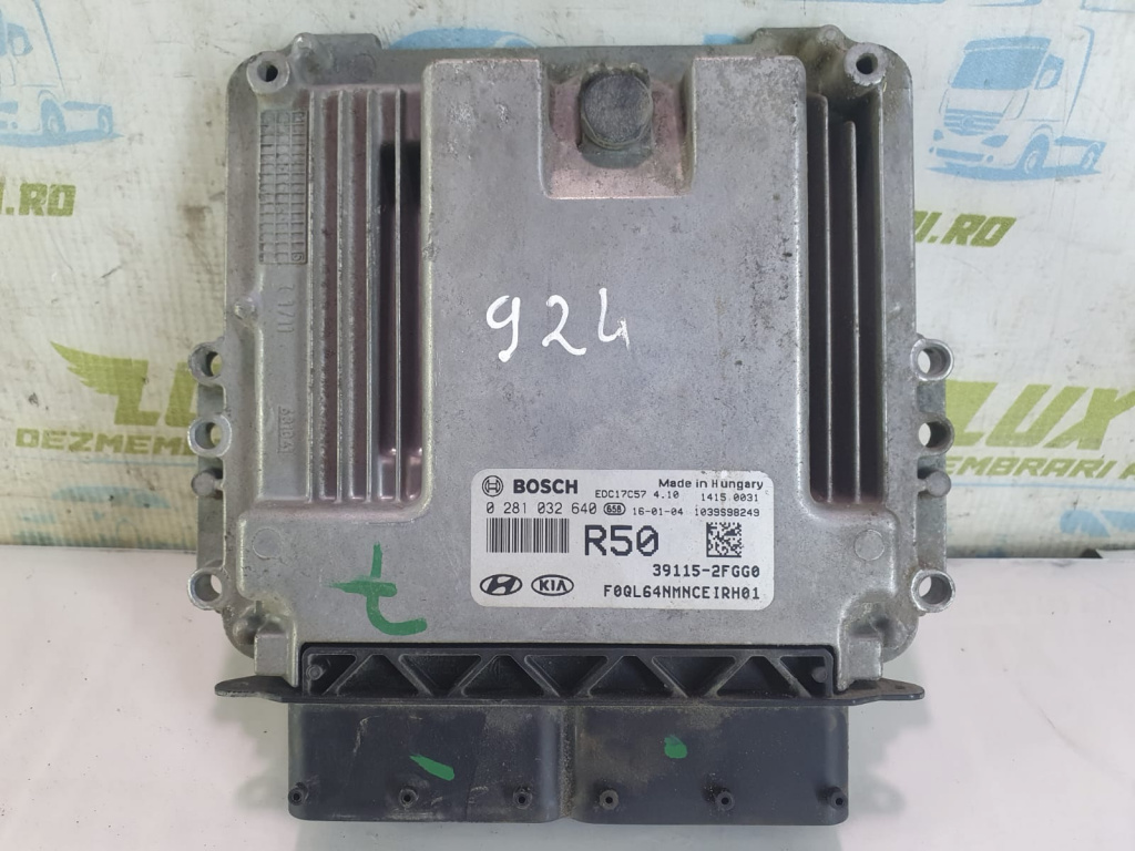 Calculator motor ECU 0281032640 39115-2fgg0 2.0 crdi D4HA Kia Sportage 4 [2016 - 2020] 2.0 crdi D4HA