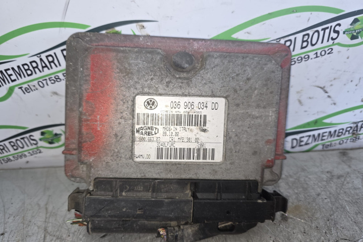 Calculator motor ECU 036 906 034 DD Volkswagen VW Polo 4 9N [facelift] [2005 - 2009] Hatchback 5-usi 1.4 FSI MT (86 hp)