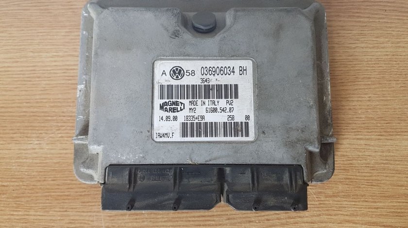 Calculator motor (ecu) 036906034bh vw bora 1.6 16v azd 105 cai ID #423057584