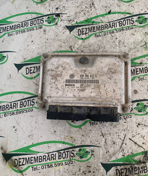 Calculator motor ECU 038 906 012 CL Skoda Octavia [1996 - 2000] Liftback 5-usi 1.9 TDI MT (110 hp)