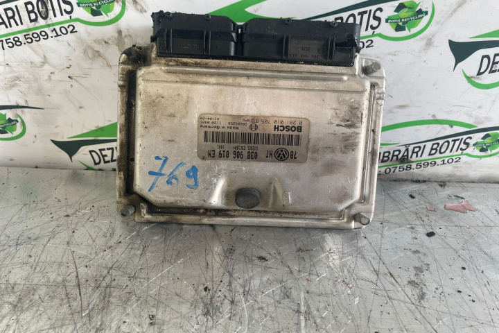 Calculator motor ECU 038 906 019 EN 038 906 019 EN Volkswagen VW Passat B5.5 [facelift] [2000 - 2005] Sedan