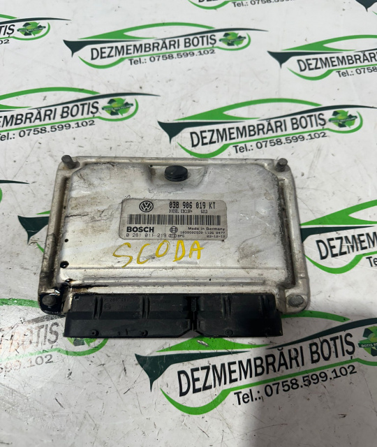 Calculator motor ECU 038 906 019 KT Skoda Fabia 6Y [1999 - 2004] Combi wagon 5-usi 1.9 TDI MT (101 hp)