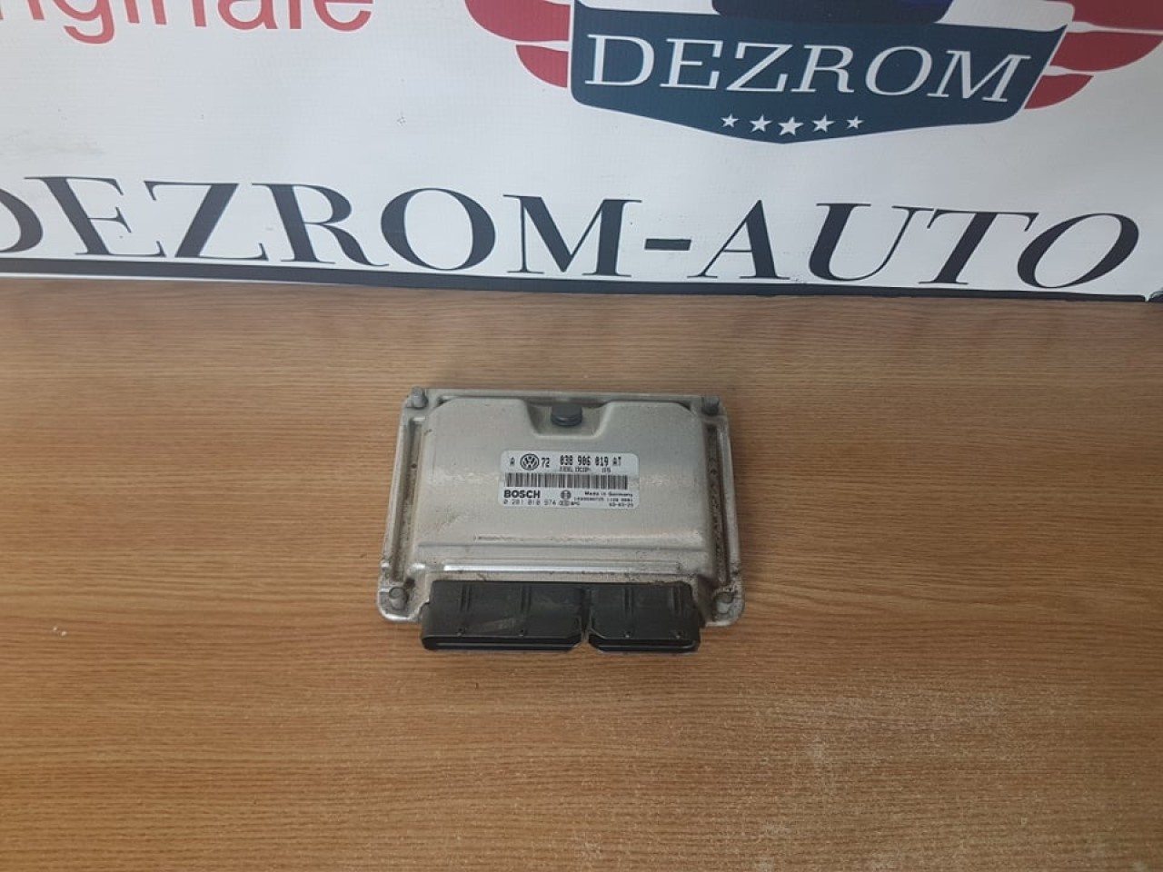 Calculator motor (ecu) 038906019at 0281010974 vw golf 4 1.9 tdi axr 101 cai