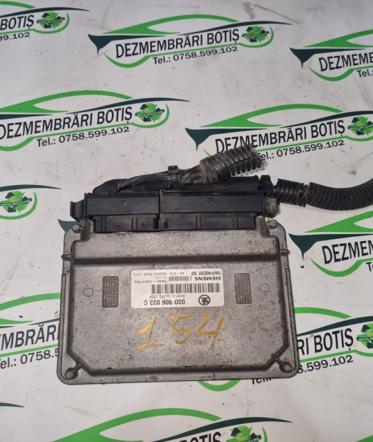 Calculator motor ECU 03D 906 033 C Skoda Fabia 6Y [1999 - 2004] Hatchback 5-usi 1.2 MT (54 hp)
