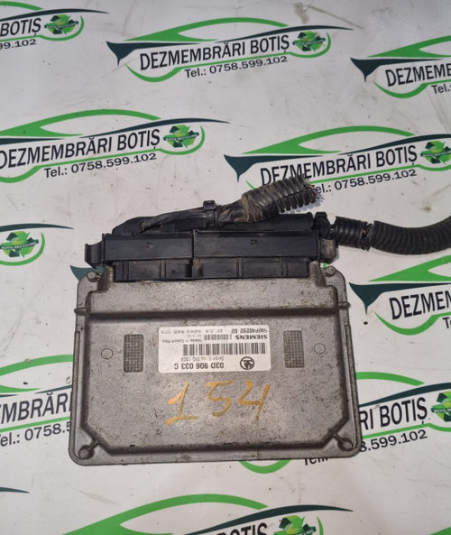 Calculator motor ECU 03D 906 033 C Skoda Fabia 6Y [1999 - 2004] Hatchback 5-usi 1.2 MT (54 hp)