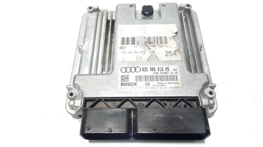 Calculator motor ECU, 03G906016HS, Audi A4 Avant (8ED, B7), 2.0 TDI, BRE (idi:199600)