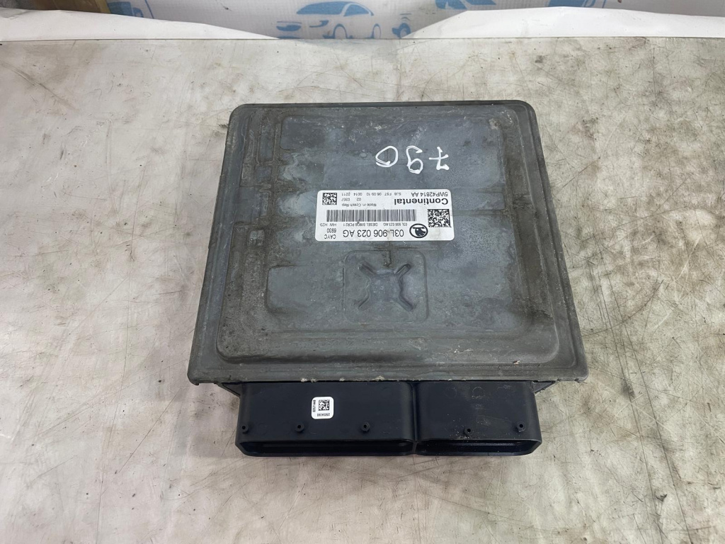 Calculator motor ECU 03L906023AG 5WP42814AA 1.6 tdi CAYC Skoda Octavia 2 [facelift] [2008 - 2013] 1.6 tdi CAYC