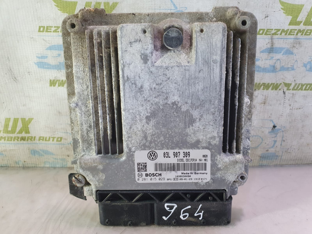 Calculator motor ecu 03l907309 0281015029 Volkswagen VW Passat B6 [2005 - 2010] 2.0 tdi cbdc