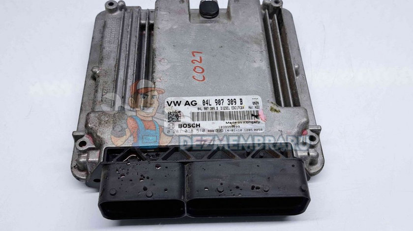 Calculator motor ECU, 04L907309B, Seat Leon SC (5F5) 1.6 tdi