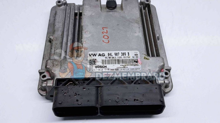 Calculator motor ECU, 04L907309B, Skoda Octavia 3 (5E3) 1.6 tdi