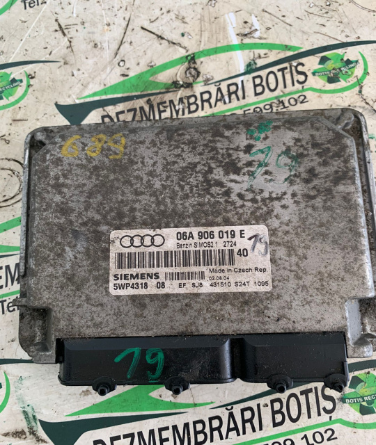 Calculator motor ECU 06A 906 019 E Audi A3 8L [1996 - 2000] Hatchback 3-usi 1.6 MT (101 hp)