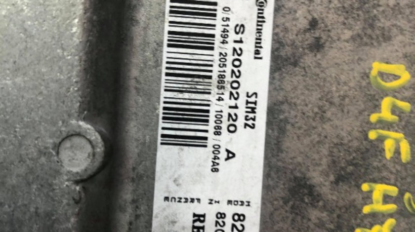 Calculator motor ecu 1.2 b tce d4fh786 renault clio 3 dupa 2007 8201077701