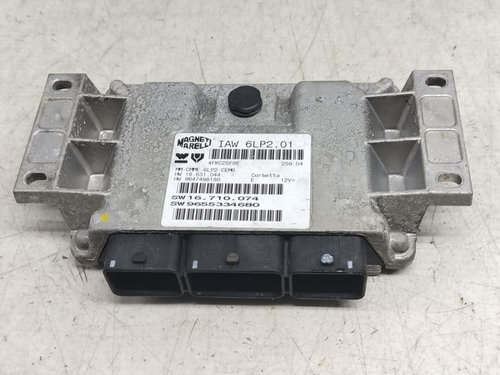 Calculator motor ecu 1.4 benzina kfv 9647498180 Peugeot 206 [facelift] [2002 - 2009]