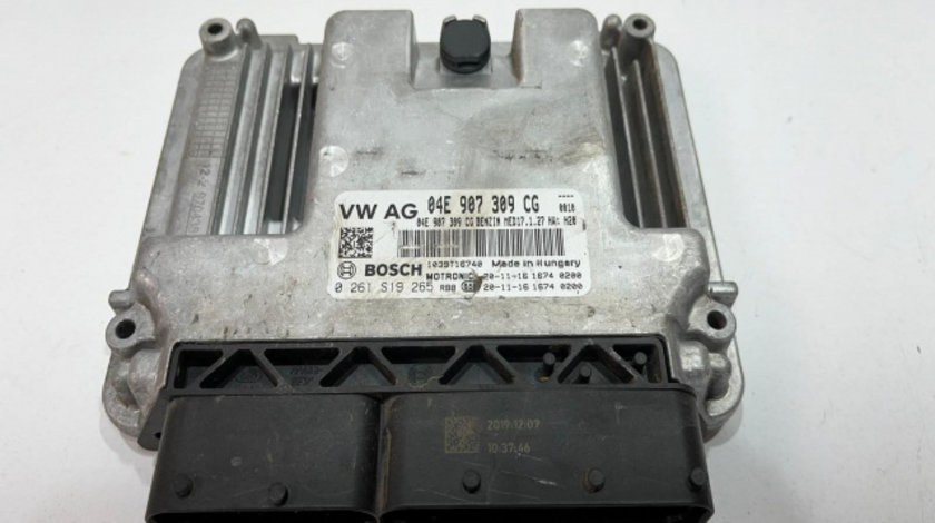 Calculator motor ECU 1.4Tsi Hybrid 04E907309CG Volkswagen VW Passat B8 [facelift] [2019 - 2020] Sedan