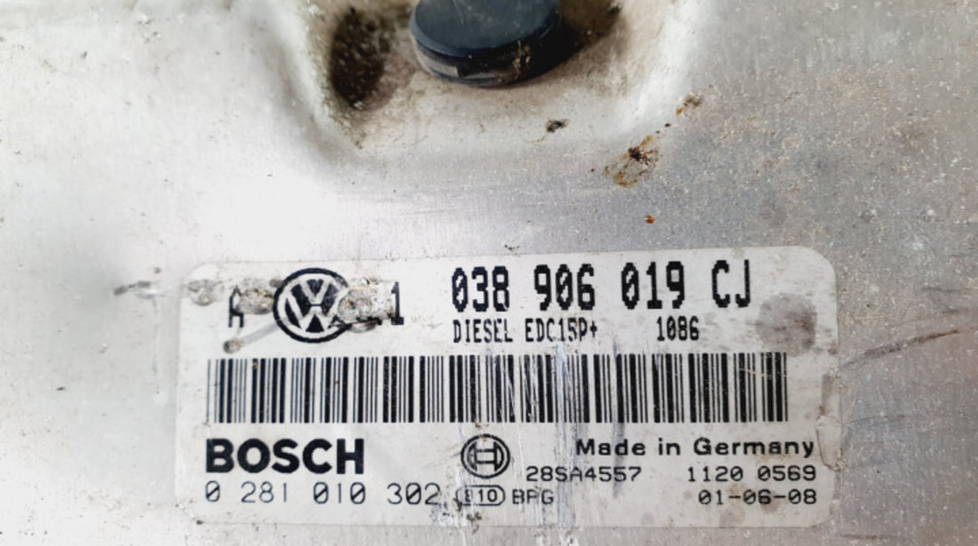 Calculator motor ecu 1.9 tdi auy ajm 038906019cj Volkswagen VW Bora [1998 - 2005]