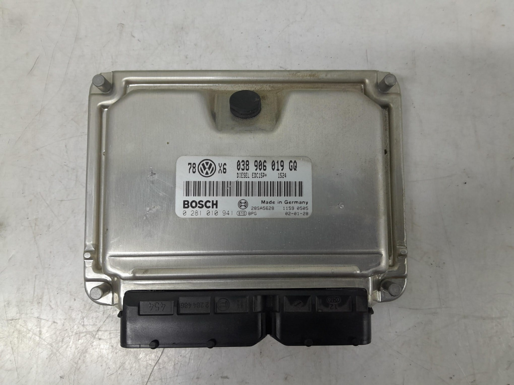 Calculator motor ecu 1.9 tdi avf 038906019gq 0281010941 Audi A6 4B/C5 [1997 - 2001]