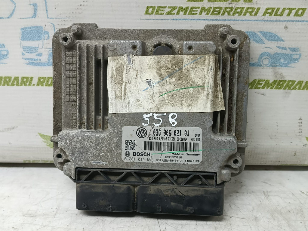 Calculator motor ecu 1.9 tdi bls 03g906021qj Volkswagen VW Golf 5 [2003 - 2009] 1.9 BLS
