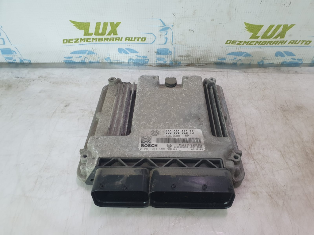 Calculator motor ecu 1.9 tdi bru 03g906016fs Volkswagen VW Golf 5 [2003 - 2009] 1.9 tdi BRU