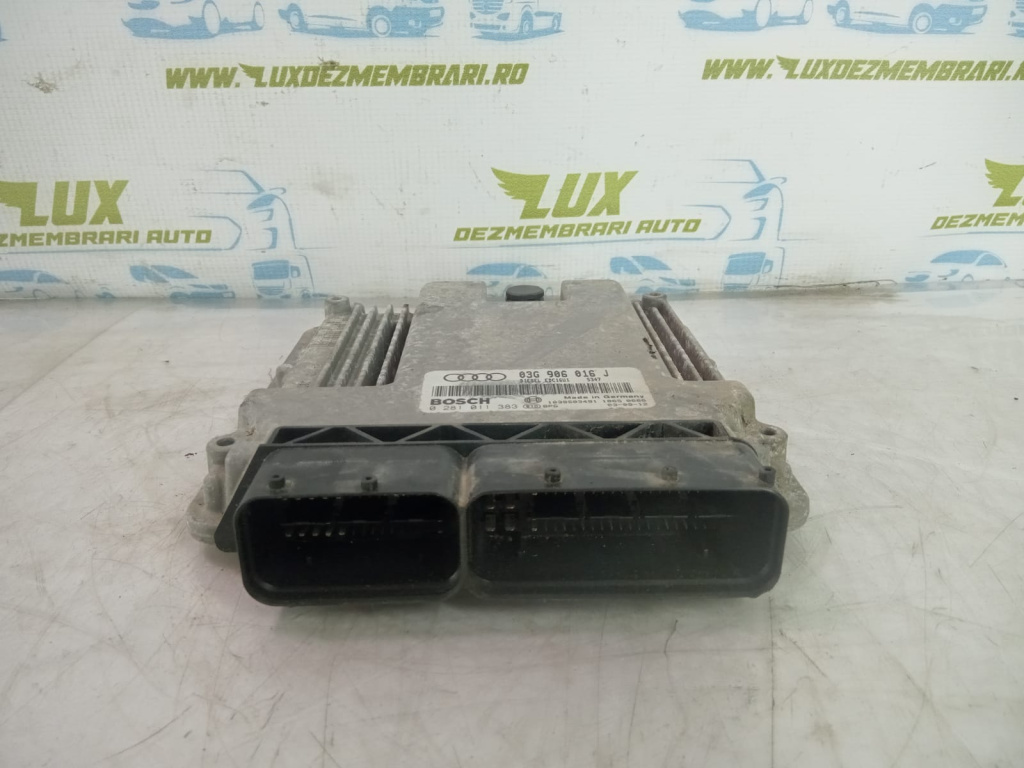 Calculator motor ecu 1039s03491 03g906016j 1.9 tdi BKC Audi A3 8P [2003 - 2005]