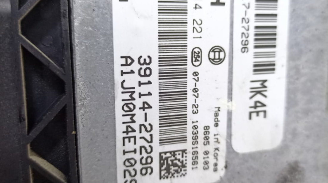 Calculator motor ecu 2.0 crdi d4ea 39114-27296 0281014221 Hyundai Tucson [2004 - 2010]