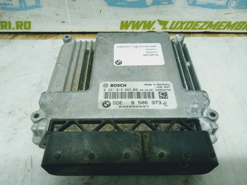 Calculator motor ecu 2.0 d n47d20a 8506373-01 0281016065 BMW X3 E83 [2003 - 2006]