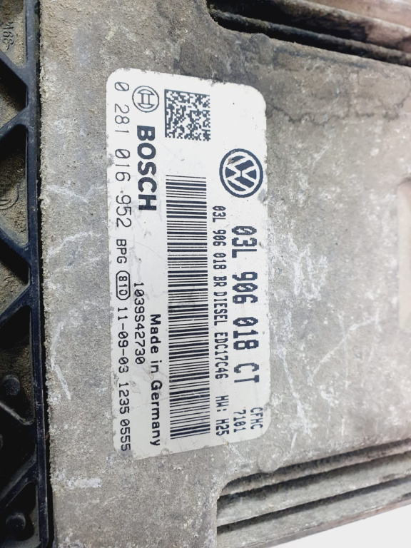 Calculator motor ecu 2.0 tdi CFH 03l906018ct Skoda Octavia 2 [2004 - 2008]