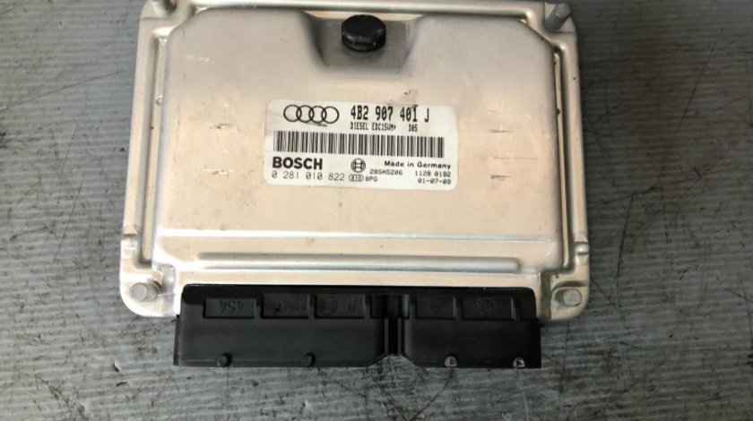 Calculator motor ecu 2.5 tdi audi a6 c5 1997-2005 4b2907401j 0281010822