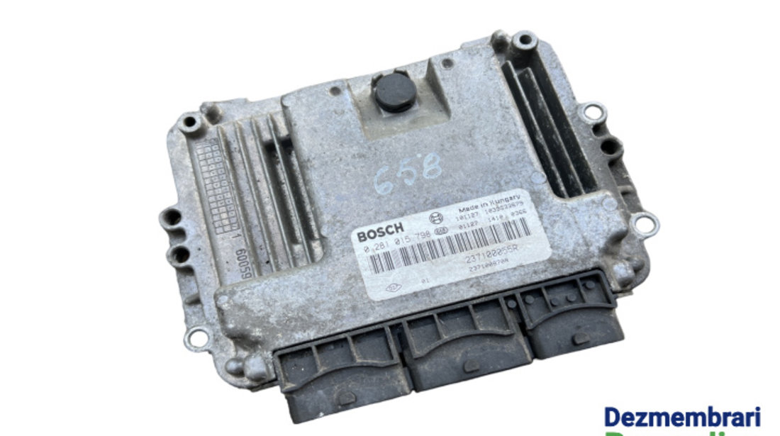 Calculator motor ECU 237100055R 0281015798 Renault Megane 3 [2008 - 2014] wagon 5-usi 1.9 dCi MT (130 hp) EURO 5