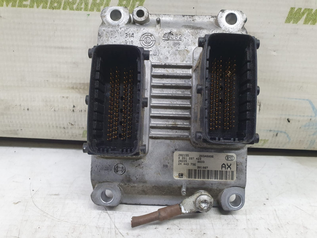 Calculator motor ecu 24443796 1.2 benzina Z12XE Opel Corsa C [2000 - 2003] 1.2 benzina Z12XE