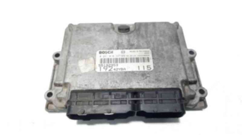 Calculator motor ECU, 55182953, Fiat Stilo (192), 1.9 M-Jet, 192A1000 (id:330290)