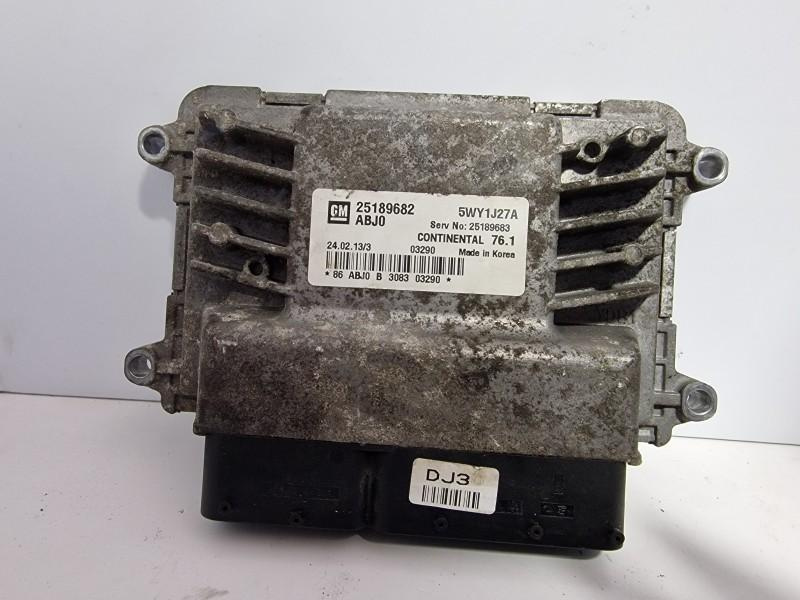 Calculator motor ECU 5WY1J27A SIMTEC 76.1 Chevrolet Cruze 2011-> J305 1.8i 25189682 ABJ0