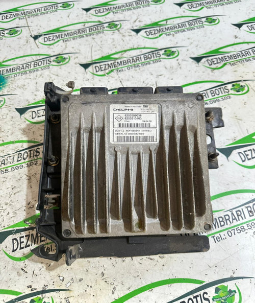 Calculator motor ECU #666 8200399038 Renault Megane 2 [2002 - 2006] Hatchback 5-usi 1.5 dCi MT (82 h...