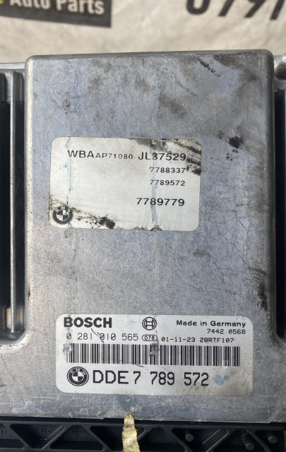 Calculator motor ECU 7789572 / 0281010565 BMW Seria 3 E46 [1997 - 2003] Touring wagon 320d MT (136 h...