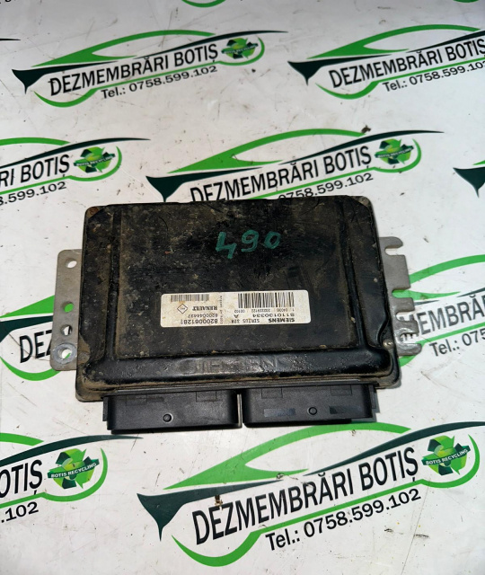Calculator motor ECU 8200061281 Renault Clio 2 [1998 - 2005] Hatchback 5-usi 1.2 MT (75 hp)