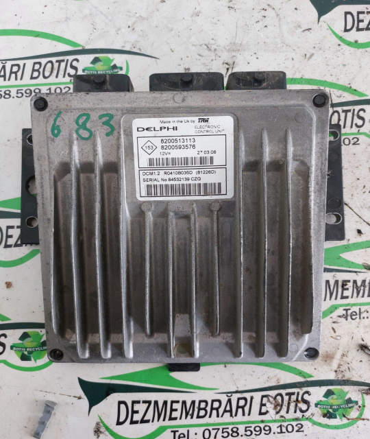 Calculator motor ECU 8200513113 Dacia Logan [2004 - 2008] Sedan 1.5 dci MT (65hp)