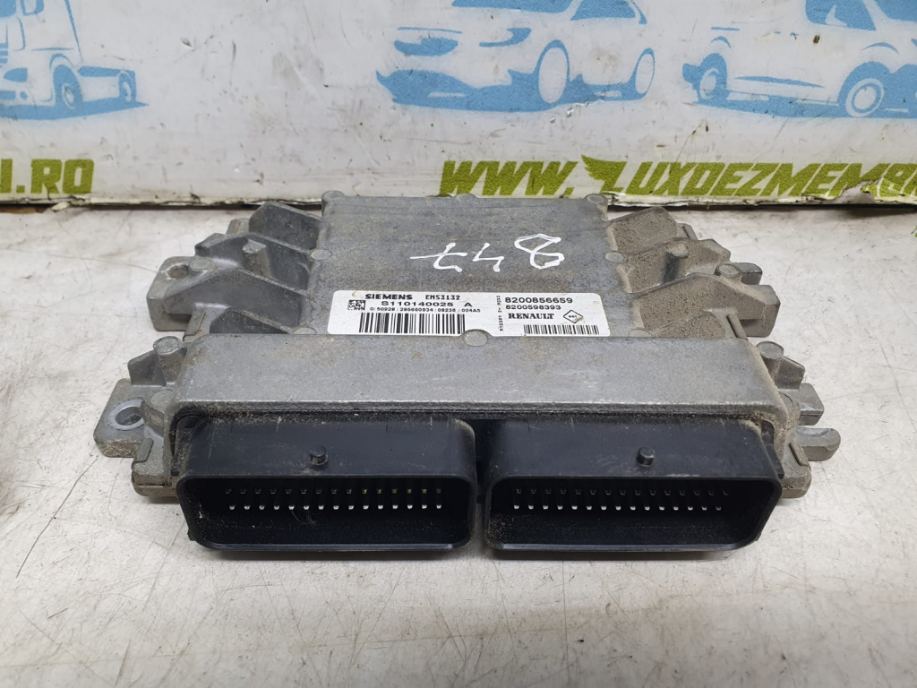 Calculator motor ecu 8200856659 8200598393 Dacia Logan [facelift] [2007 - 2012]