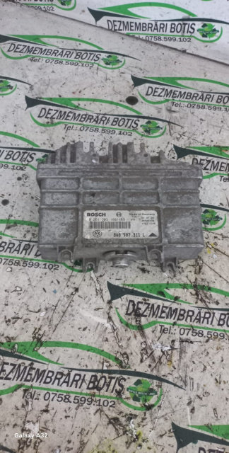 Calculator motor ECU 8A0 907 311 L Volkswagen VW Passat B4 [1993 - 1997] Sedan 1.8 MT (90 hp)