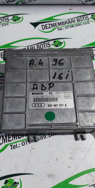 Calculator motor ECU 8d0 907 557 b Audi A4 B5 [1994 - 1999] Sedan 1.6 MT (101 hp)