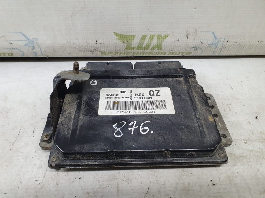 Calculator motor ecu 96417294 5wy5418f 0.8 mpi Chevrolet Spark M200 [2005 - 2010] 0.8 mpi