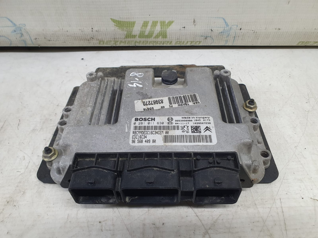 Calculator motor ecu 9656840980 0281011630 1.6 hdi 9hz Peugeot 307 [facelift] [2005 - 2008] 1.6 hdi 9hz